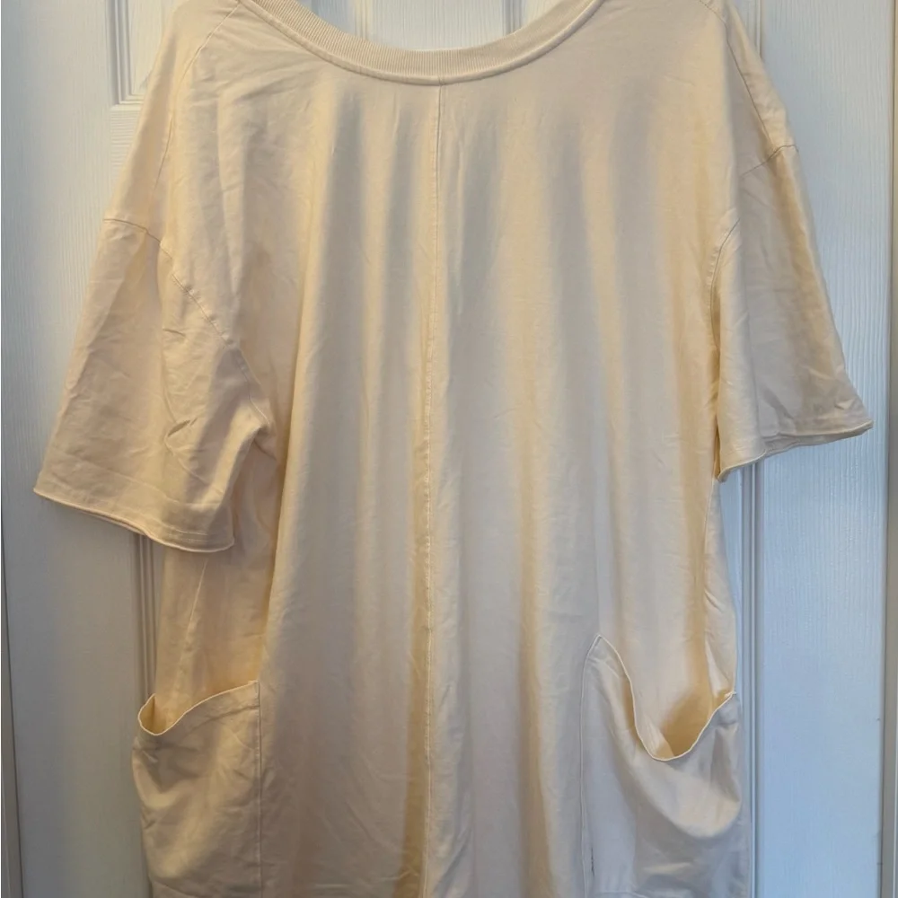 FP Movement Hotshot Tee Romper in Bleached Clay. Size M NWOT - Picture 3 of 6
